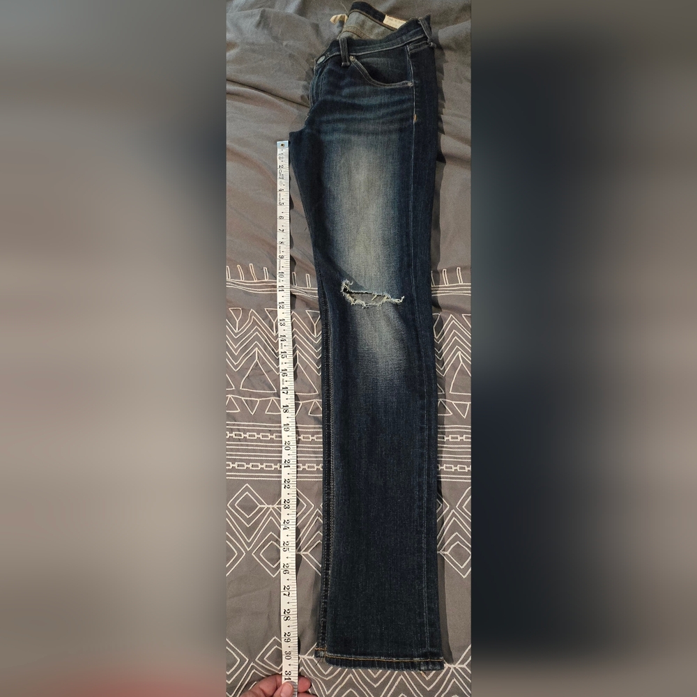 Rag & Bone Distressed Skinny Jeans Size 27 - Picture 3 of 8